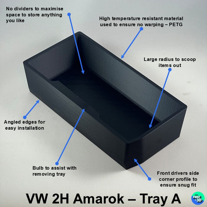 Volkswagen Amarok 2H Centre Console Tray
