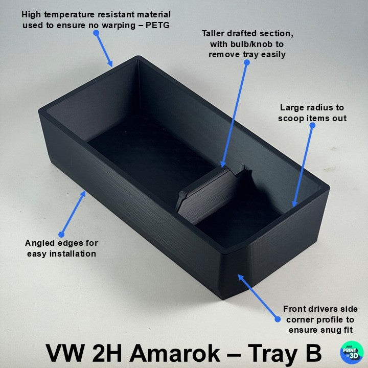 Volkswagen Amarok 2H Centre Console Tray