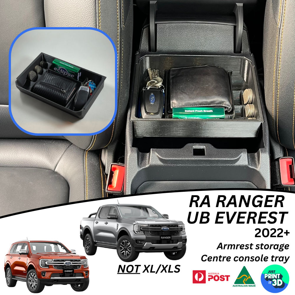 Next Gen Ford Ranger Everest Centre Console Tray