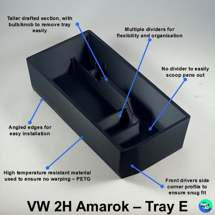 Volkswagen Amarok 2H Centre Console Tray