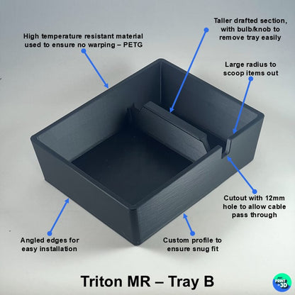 Mitsubishi Triton MR Centre Console Tray