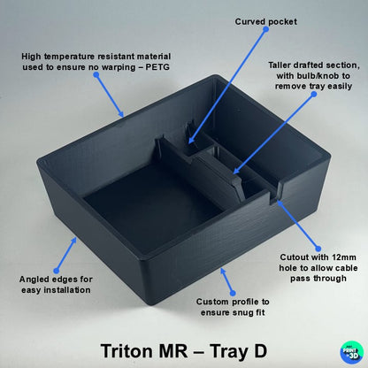 Mitsubishi Triton MR Centre Console Tray