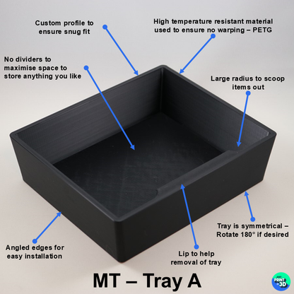 Mitsubishi Triton MV Centre Console Tray