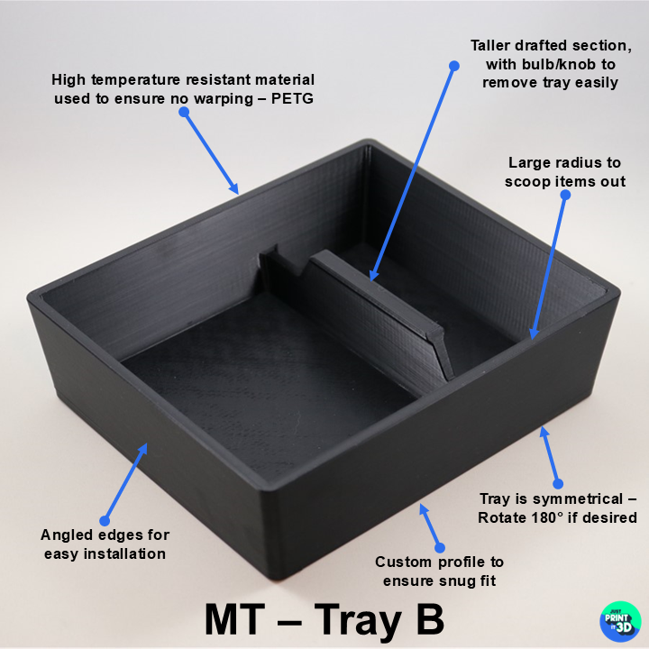 Mitsubishi Triton MV Centre Console Tray