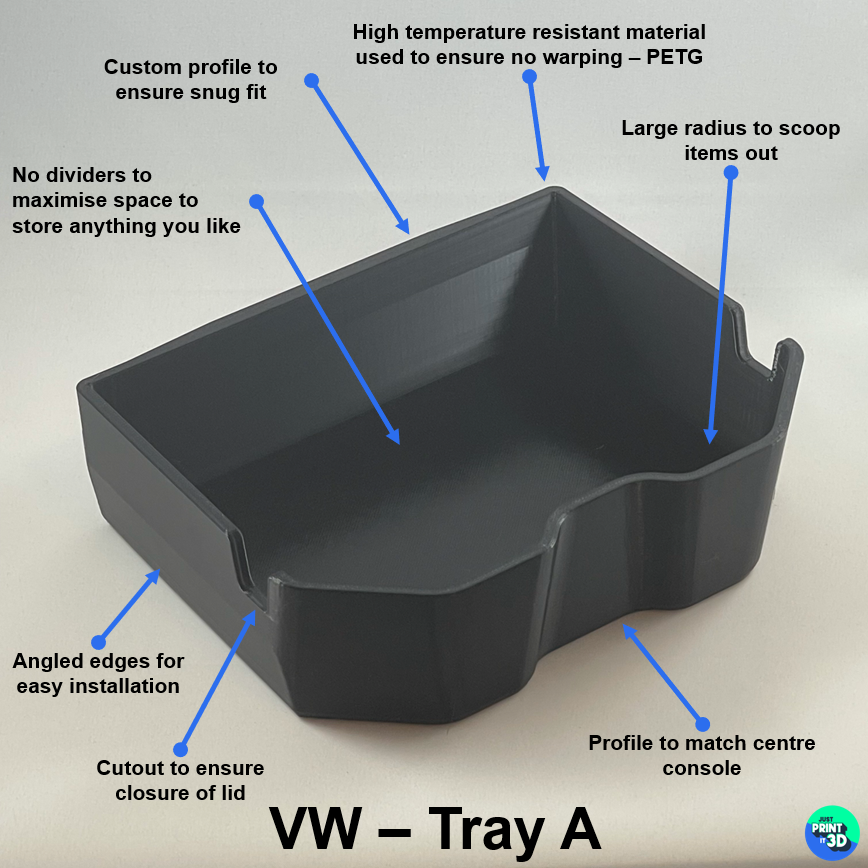 Volkswagen Amarok NF Centre Console Tray