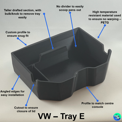 Volkswagen Amarok NF Centre Console Tray