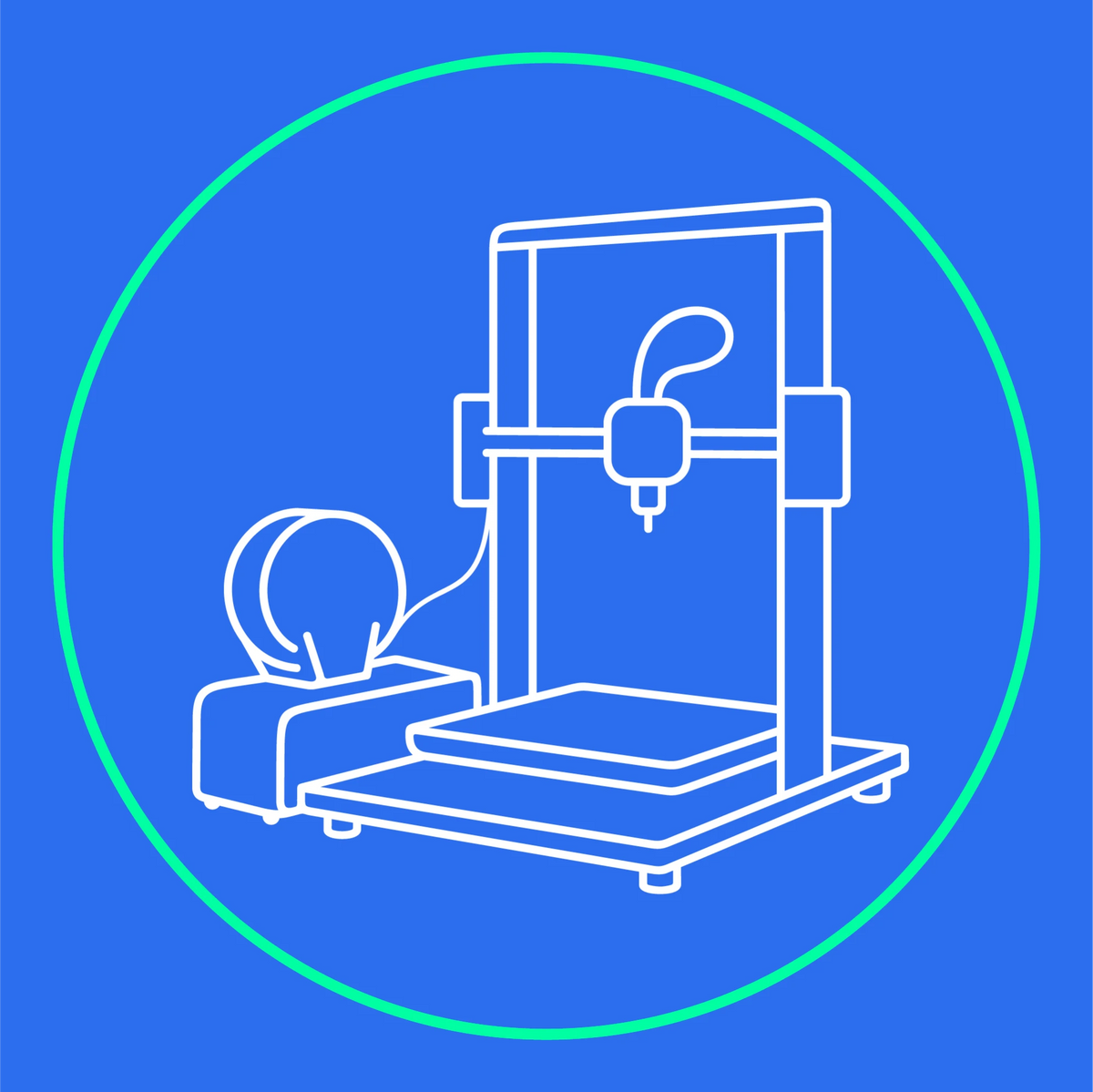 3D printer icon